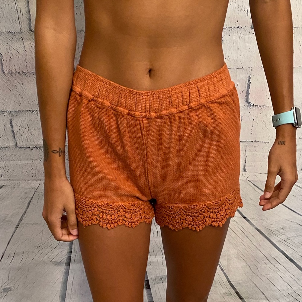 NWT indigo rein wiven shorts - Picture 2 of 7